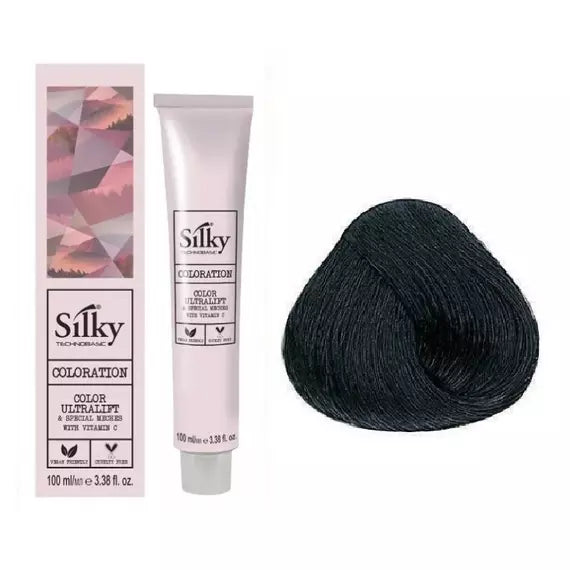 Silky tinta capelli  con vitamina C NERO 1
