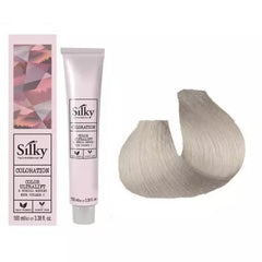 Silky tinta capelli  con vitamina C, SUPERSCHIARENTE PLATINO 11.8