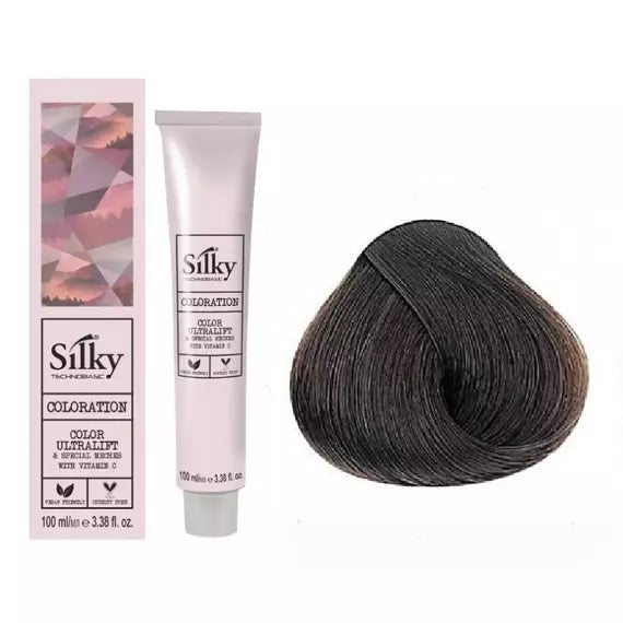 Silky tinta capelli  con vitamina C, BIONDO SCURO 6