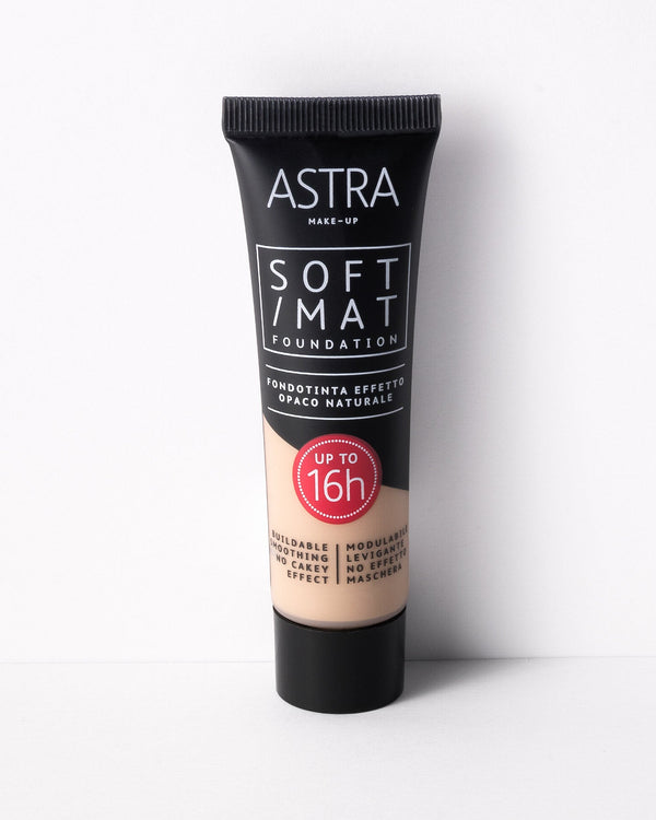 SOFT MAT FOUNDATION - Fondotinta Effetto Opaco Naturale ASTRA N2