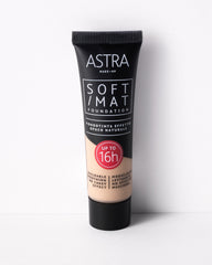 SOFT MAT FOUNDATION - Fondotinta Effetto Opaco Naturale ASTRA N2