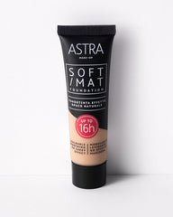 SOFT MAT FOUNDATION - Fondotinta Effetto Opaco Naturale ASTRA N4