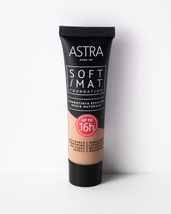 SOFT MAT FOUNDATION - Fondotinta Effetto Opaco Naturale ASTRA N6