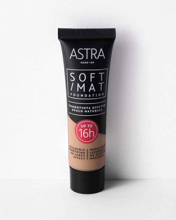 SOFT MAT FOUNDATION - Fondotinta Effetto Opaco Naturale ASTRA N7