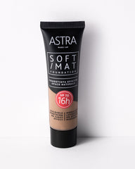 SOFT MAT FOUNDATION - Fondotinta Effetto Opaco Naturale ASTRA N8