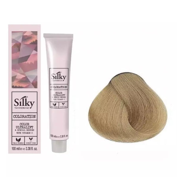 Silky tinta capelli  con vitamina C, BIONDO CHIARISSIMO 9