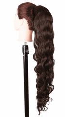 CODA DI CAVALLO Onde marrone  70 cm