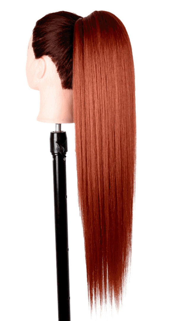 CODA DI CAVALLO LISCIA  Rosso ginger  70 cm
