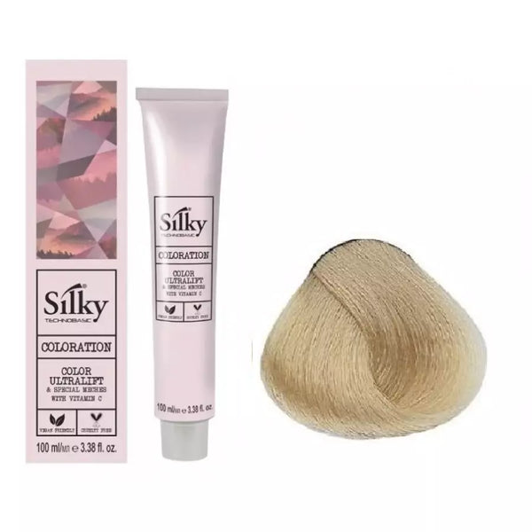 Silky tinta capelli   con vitamina C, GHIACCIO