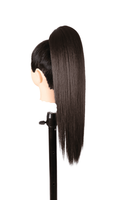 CODA DI CAVALLO LISCIA  castano scuro 50 cm