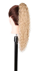 CODA DI CAVALLO Ricci 50cm platino