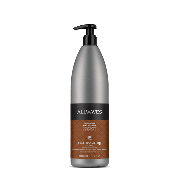 Allwaves shampoo Ristrutturante Cioccolato e Cheratina