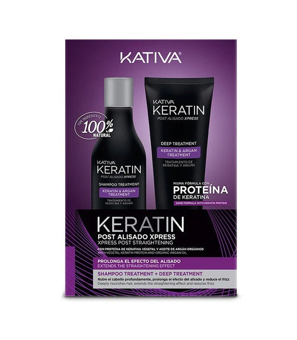 Kativa Keratin Kit Post Trattamento Lisciatura Xpress